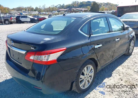 2015 Nissan Sentra Sl из США, поврежденный, VIN 3N1AB7AP8FY336175